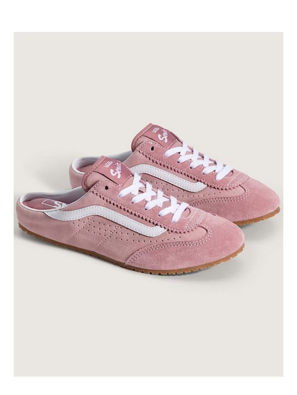 Vans Super Lowpro Mule in Pink Sz 10